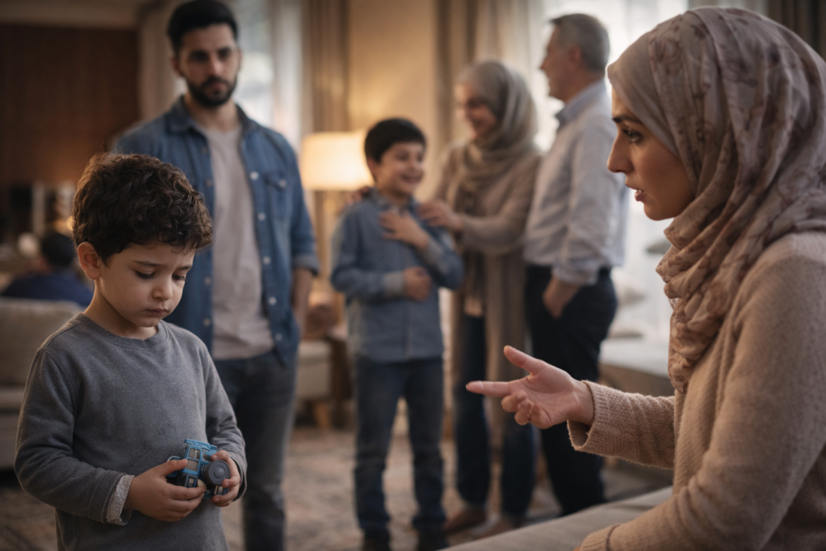 أخطاء يقع فيها الآباء مع الطفل الأول