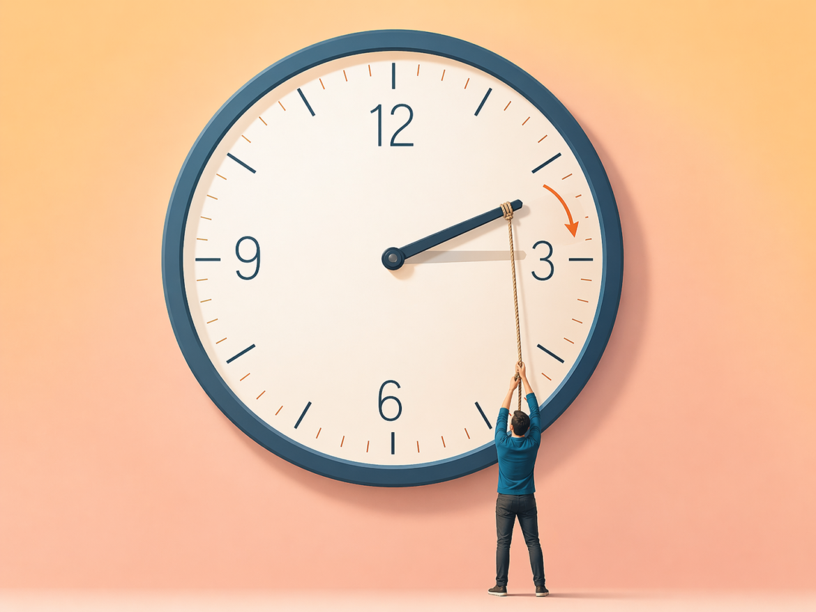 تغيير الساعة إلى التوقيت الصيفي